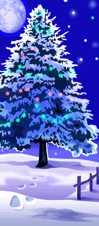 赤い屋根の家 雪